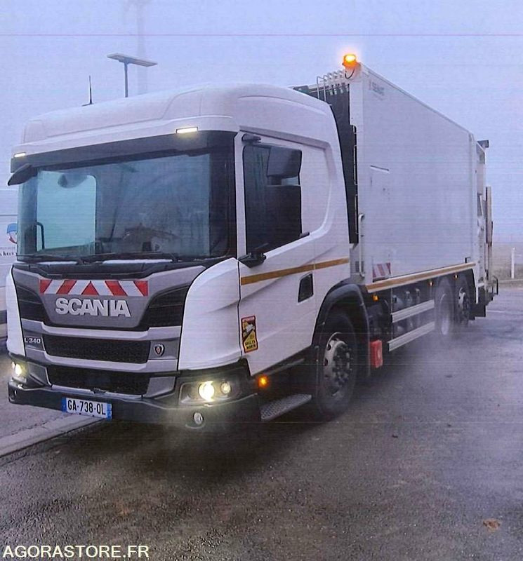 BOM SCANIA L340 71926 kms 2021 GNV - Kamion mbeturinash: foto 3 BOM SCANIA L340 71926 kms 2021 GNV - Kamion mbeturinash: foto 3