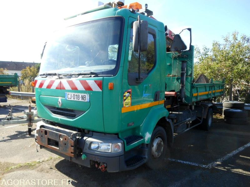 CAMION PTAC < 19 T RENAULT M180 (CA219) - Kamion me vinç: foto 1 CAMION PTAC < 19 T RENAULT M180 (CA219) - Kamion me vinç: foto 1