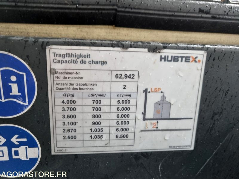 CHARIOT MULTIDIRECTIONNEL HUBTEX MQ-40 21-25 EL - 2011 - Pirun elektrik: foto 2 CHARIOT MULTIDIRECTIONNEL HUBTEX MQ-40 21-25 EL - 2011 - Pirun elektrik: foto 2