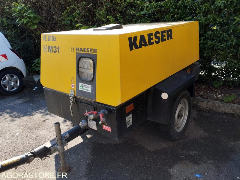 COMPRESSEUR DE CHANTIER KAESER M31 de 2002 8109VE99 - Kompresor ajri: foto 5 COMPRESSEUR DE CHANTIER KAESER M31 de 2002 8109VE99 - Kompresor ajri: foto 5