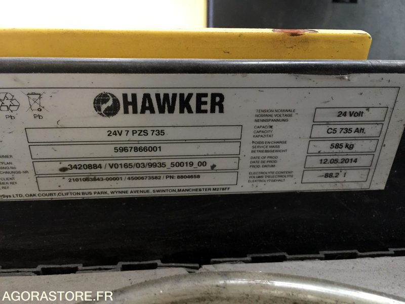 Chariot frontal 3 roues 2014 - Hyster A1.3 XNT - Pirun elektrik: foto 4 Chariot frontal 3 roues 2014 - Hyster A1.3 XNT - Pirun elektrik: foto 4