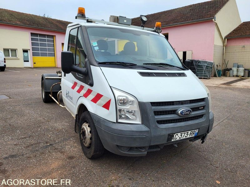 FORD transit avec système ampirol (sans contrôle technique) - Kamioncine vetëshkarkuese: foto 1 FORD transit avec système ampirol (sans contrôle technique) - Kamioncine vetëshkarkuese: foto 1
