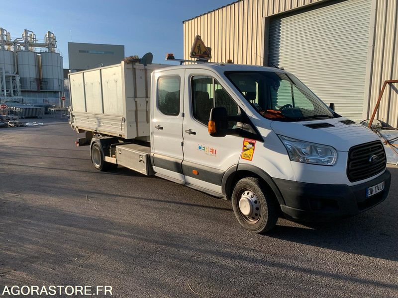 Ford Transit Benne Ampirol - double cabine - 2015 - 63500kms - Kamioncine vetëshkarkuese: foto 2 Ford Transit Benne Ampirol - double cabine - 2015 - 63500kms - Kamioncine vetëshkarkuese: foto 2