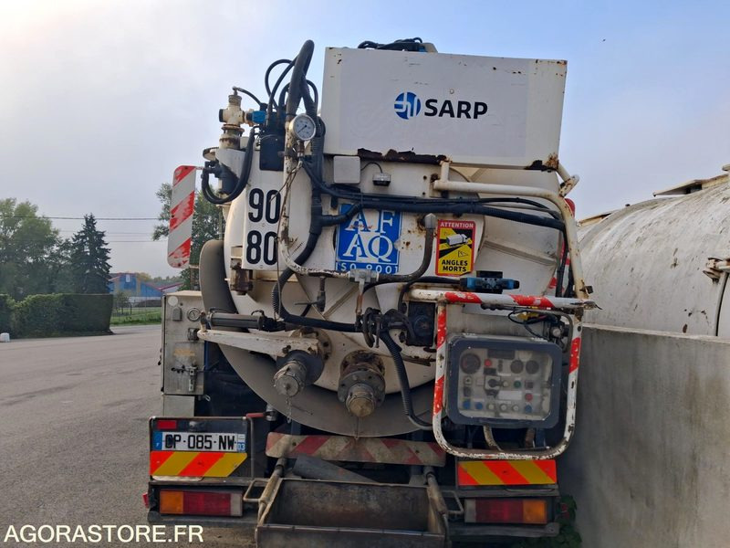 Hydrocureur Huwer/Renault 19T CP085NW (VENTE UNIQUEMENT EXPORT) - Kamion me vakuum: foto 3 Hydrocureur Huwer/Renault 19T CP085NW (VENTE UNIQUEMENT EXPORT) - Kamion me vakuum: foto 3