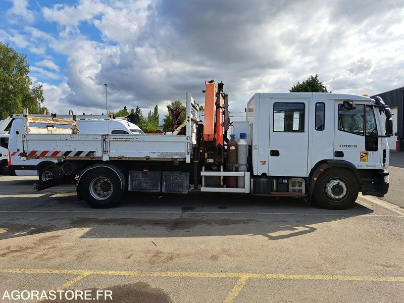 CAMION BENNE GRUE IVECO - 2014 / 240742 KM - Kamioni: foto 2 CAMION BENNE GRUE IVECO - 2014 / 240742 KM - Kamioni: foto 2