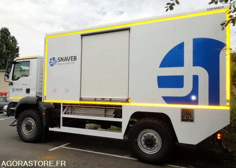 MAN TGM 4X4 18.250 Fourgon GIMAEX VASP 2011 212000Km ROULANT PRO UNIQUEMENT - Kamioni: foto 4 MAN TGM 4X4 18.250 Fourgon GIMAEX VASP 2011 212000Km ROULANT PRO UNIQUEMENT - Kamioni: foto 4