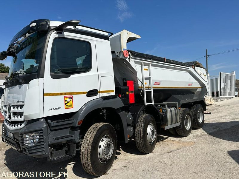 MERCEDES AROCS 4146, BENNE ARRIERE MARREL, BOÎTE AUTO - 48220KM - 2021 - Kamioni: foto 4 MERCEDES AROCS 4146, BENNE ARRIERE MARREL, BOÎTE AUTO - 48220KM - 2021 - Kamioni: foto 4