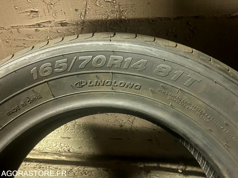 LOT DE 70 PNEUS ETE LINGLONG GREEN-MAX HP050 165/70R14 81T DOT 2022 - ETAT NEUF - Gomë: foto 2 LOT DE 70 PNEUS ETE LINGLONG GREEN-MAX HP050 165/70R14 81T DOT 2022 - ETAT NEUF - Gomë: foto 2