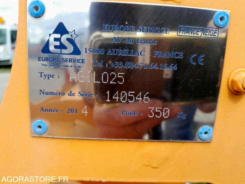 Lame à neige Europe Service Agilo25 (LN062) - Pajisje kopshti: foto 2 Lame à neige Europe Service Agilo25 (LN062) - Pajisje kopshti: foto 2