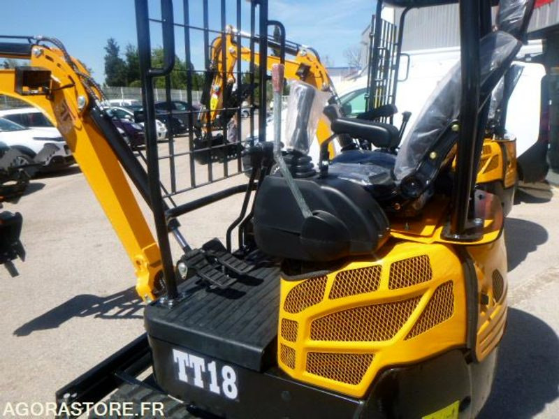 Ekskavator MINIPELLE 1T8 NEUVE (2025) - MOTEUR 3 CYLINDRES KUBOTA: foto 7