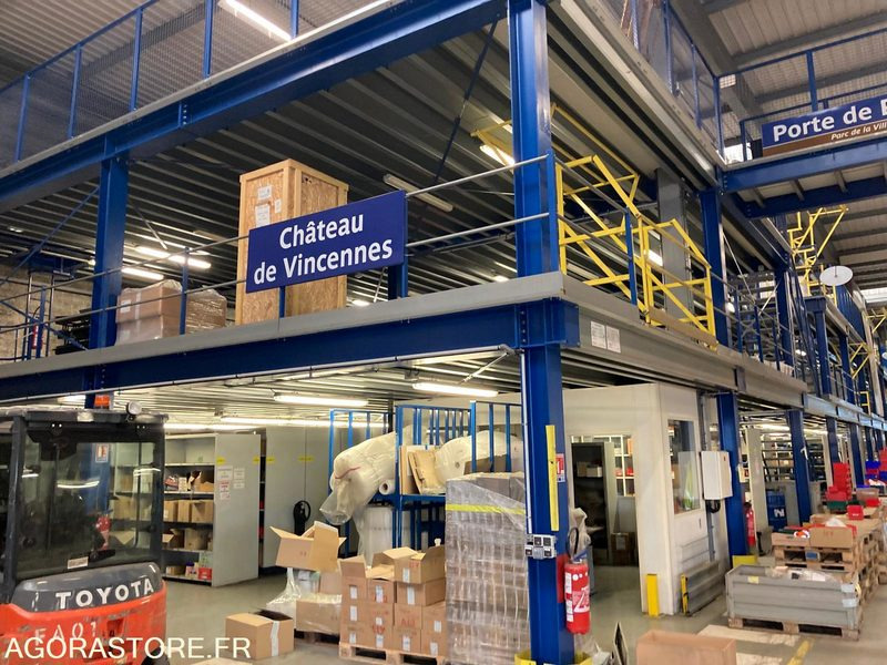 Mezzanine métallique 2 niveaux - Vegla/ Pajisja: foto 3 Mezzanine métallique 2 niveaux - Vegla/ Pajisja: foto 3