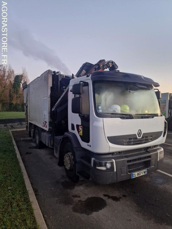 *PLUS DISPO* RENAULT - PREMIUM 380DXI - 2012 / 253 640 KM - Kamion mbeturinash: foto 1 *PLUS DISPO* RENAULT - PREMIUM 380DXI - 2012 / 253 640 KM - Kamion mbeturinash: foto 1