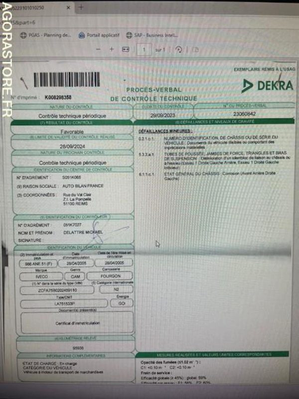 POID LOURD IVECO - Kamion vagonetë: foto 4 POID LOURD IVECO - Kamion vagonetë: foto 4