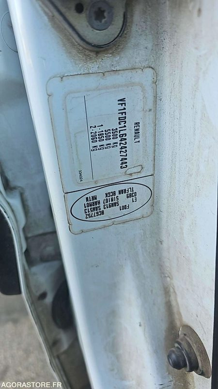 RENAULT MASTER - 2010 / 268452KM (AJ050VL) - Furgon: foto 5 RENAULT MASTER - 2010 / 268452KM (AJ050VL) - Furgon: foto 5