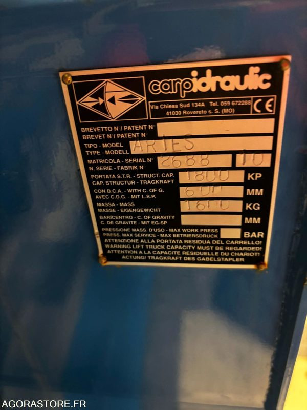 Vegla/ Pajisja RETOURNEUR DE PALETTES autonome transpalette: foto 10 Vegla/ Pajisja RETOURNEUR DE PALETTES autonome transpalette: foto 10