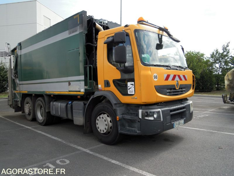 Renault Premium 380 6x2 DXI 11 équipé d'une benne SEMAT OM Série 14000 - Kamion mbeturinash: foto 2 Renault Premium 380 6x2 DXI 11 équipé d'une benne SEMAT OM Série 14000 - Kamion mbeturinash: foto 2