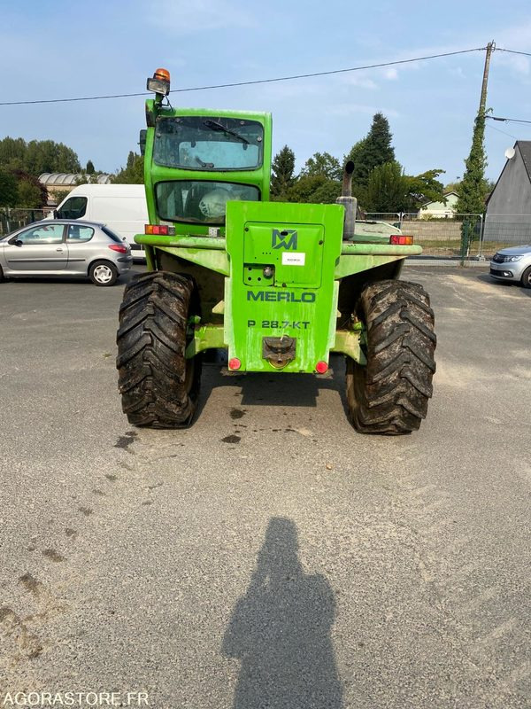 Télescopique MERLO P28.7 KT - Ekskavator teleskopik: foto 4 Télescopique MERLO P28.7 KT - Ekskavator teleskopik: foto 4
