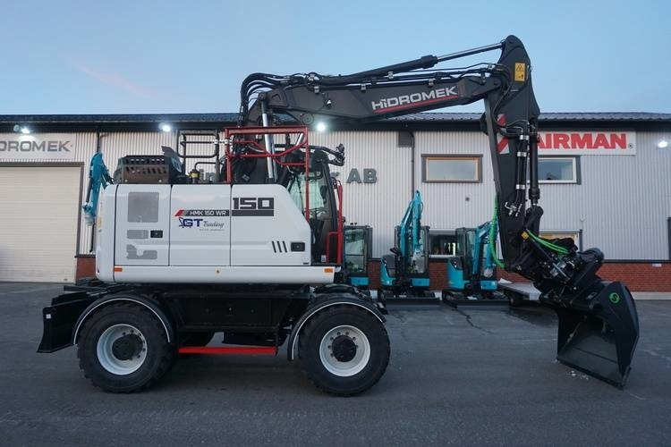 Hidromek HMK 150WR-5 *Uthyres* - Ekskavator me goma: foto 5 Hidromek HMK 150WR-5 *Uthyres* - Ekskavator me goma: foto 5
