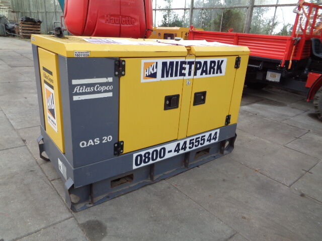 Atlas Copco QAS 20 KVA - Set gjeneratori: foto 1 Atlas Copco QAS 20 KVA - Set gjeneratori: foto 1