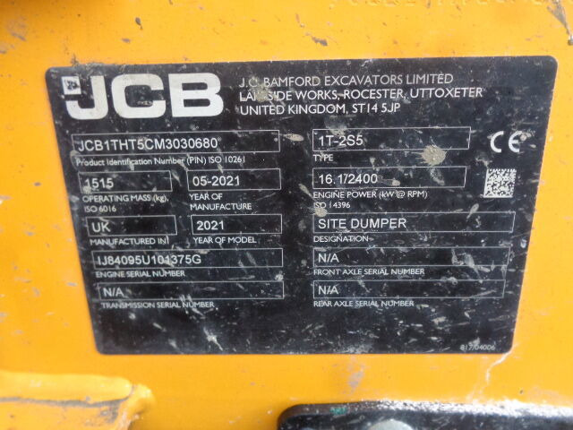 Lizingu i  JCB 1T-2S5 JCB 1T-2S5: foto 12 Lizingu i  JCB 1T-2S5 JCB 1T-2S5: foto 12