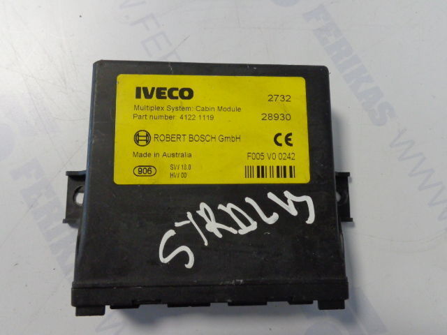 Iveco Multiplex System:Cabin Module ROBERT BOSCH GmbH - ECU për Kamioni: foto 1 Iveco Multiplex System:Cabin Module ROBERT BOSCH GmbH - ECU për Kamioni: foto 1