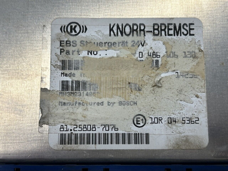 MAN EBS - ECU për Kamioni: foto 4 MAN EBS - ECU për Kamioni: foto 4