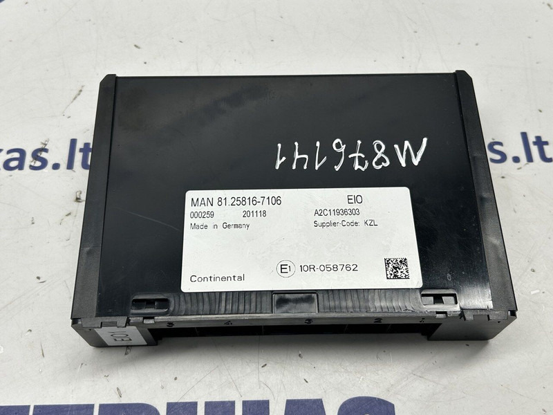 MAN EIO - ECU për Kamioni: foto 1 MAN EIO - ECU për Kamioni: foto 1