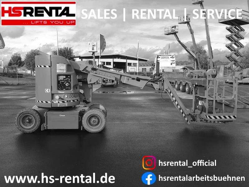 JLG E300 AJP elektro 11m (1819) - Krah me çernjerë: foto 1 JLG E300 AJP elektro 11m (1819) - Krah me çernjerë: foto 1