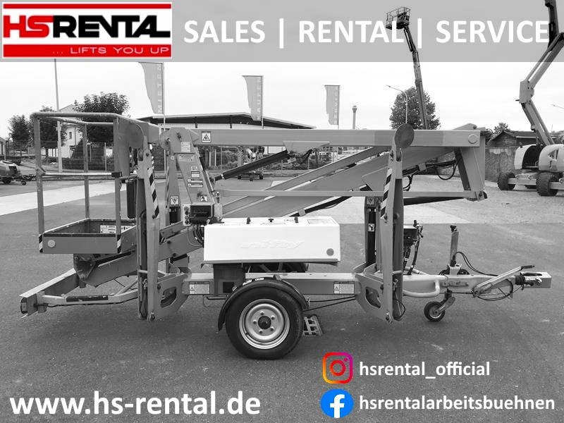 Niftylift 120TET elektro 12m Traction-Mover (1802) - Platformë ajrore me rimorkio: foto 1 Niftylift 120TET elektro 12m Traction-Mover (1802) - Platformë ajrore me rimorkio: foto 1