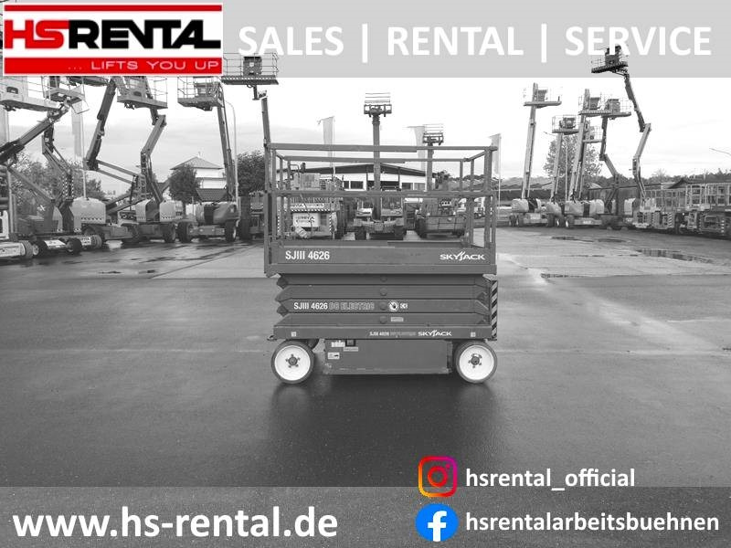 Skyjack SJ4626 elektro 10m (1478) - Ngritës gërshërë: foto 1 Skyjack SJ4626 elektro 10m (1478) - Ngritës gërshërë: foto 1