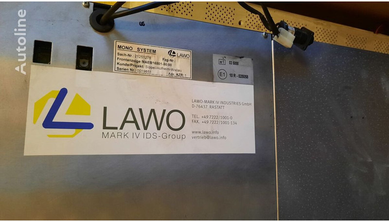 Iveco Mobitec LG2010000-000 Lawo D-76437 .Hanover OL020A.1780556(18568 - Paneli i aparateve: foto 4 Iveco Mobitec LG2010000-000 Lawo D-76437 .Hanover OL020A.1780556(18568 - Paneli i aparateve: foto 4