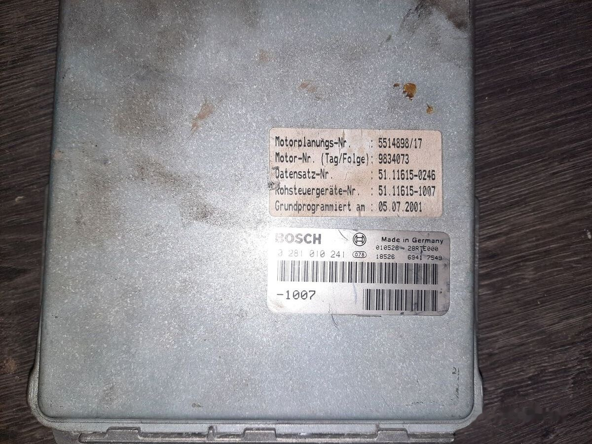 MAN BOSCH 0281001521. 0261200173 \ 020600009 1730575 MAN - ECU për Autobus: foto 4 MAN BOSCH 0281001521. 0261200173 \ 020600009 1730575 MAN - ECU për Autobus: foto 4