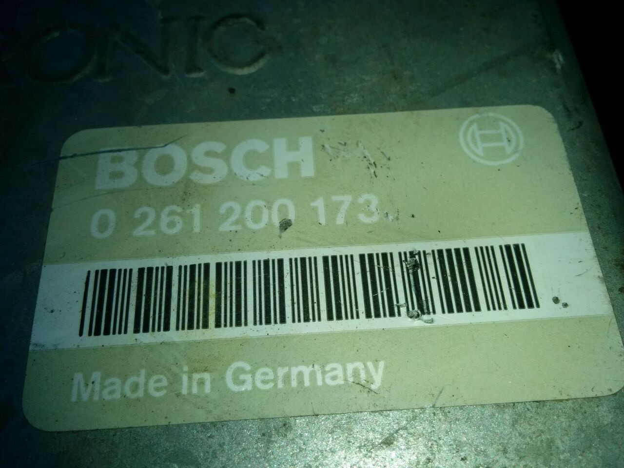 MAN BOSCH 0281001521. 0261200173 \ 020600009 1730575 MAN - ECU për Autobus: foto 3 MAN BOSCH 0281001521. 0261200173 \ 020600009 1730575 MAN - ECU për Autobus: foto 3