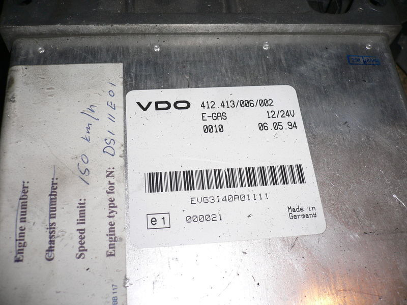Scania VDO 412.413/006/002 - ECU: foto 2 Scania VDO 412.413/006/002 - ECU: foto 2