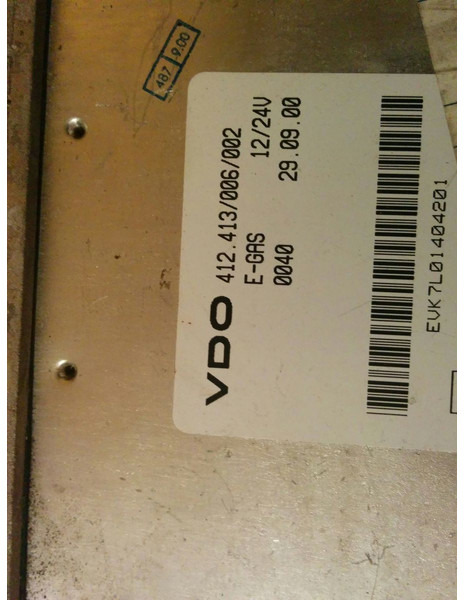 Scania VDO 412.413/006/005 412.413/006/002 - ECU: foto 3 Scania VDO 412.413/006/005 412.413/006/002 - ECU: foto 3