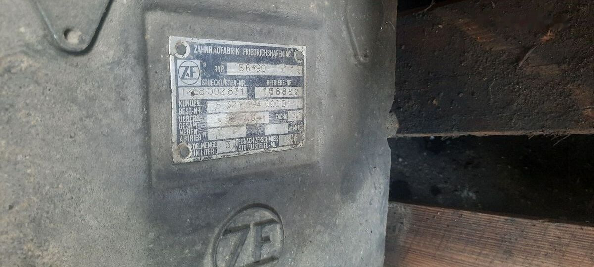 ZF S6-90 Mercedes-Benz OM405 - Kutia e marsheve për Autobus: foto 4 ZF S6-90 Mercedes-Benz OM405 - Kutia e marsheve për Autobus: foto 4