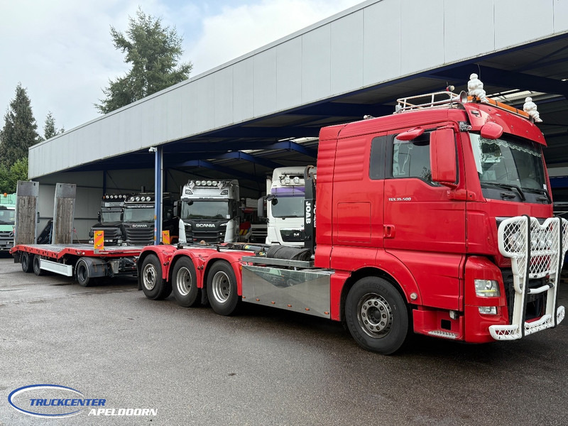 MAN TGX 35.500 + Damm trailer, 8x4, Joab, Bullbar, Custom interieur - Kamion vetëngarkues: foto 1 MAN TGX 35.500 + Damm trailer, 8x4, Joab, Bullbar, Custom interieur - Kamion vetëngarkues: foto 1