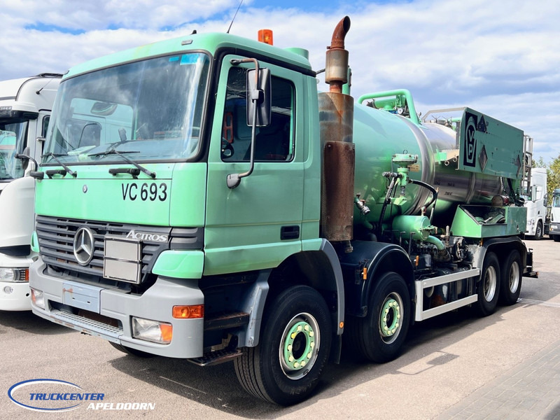 Mercedes-Benz Actros 4140 8x4, Steel springs, ADR, Inox - Kamion me vakuum: foto 3 Mercedes-Benz Actros 4140 8x4, Steel springs, ADR, Inox - Kamion me vakuum: foto 3