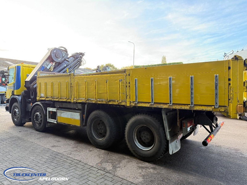 Scania P124-420 8x4 Naafreductie, Bladgeveerd, Handgeschakeld, HIAB 322 E5 - Kamion vetëshkarkues, Kamion me vinç: foto 4 Scania P124-420 8x4 Naafreductie, Bladgeveerd, Handgeschakeld, HIAB 322 E5 - Kamion vetëshkarkues, Kamion me vinç: foto 4