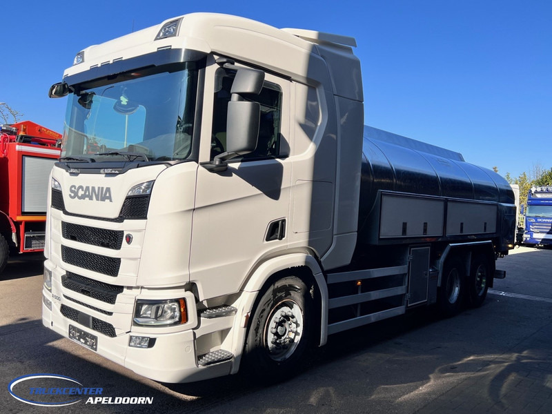 Scania R500 NGS 15000 Liter, Retarder, Steering axle, Stainless steel - Edelstahlt, Milk - Milch - Water - Autobot: foto 3 Scania R500 NGS 15000 Liter, Retarder, Steering axle, Stainless steel - Edelstahlt, Milk - Milch - Water - Autobot: foto 3