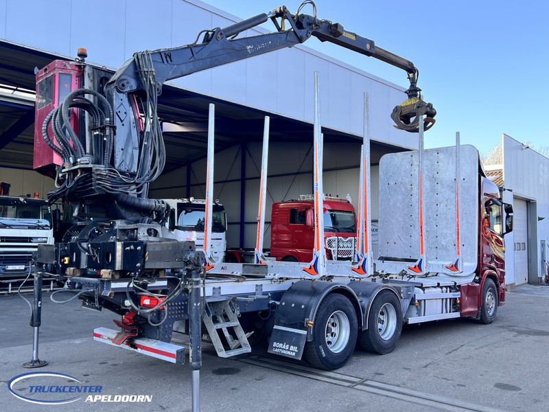 Scania R650 V8 NGS 6x4, Retarder, Jonsered ('18) - Kamion për transport druri, Kamion me vinç: foto 2 Scania R650 V8 NGS 6x4, Retarder, Jonsered ('18) - Kamion për transport druri, Kamion me vinç: foto 2
