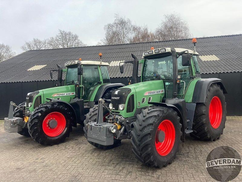 Fendt 820 Vario TMS - Traktor: foto 1 Fendt 820 Vario TMS - Traktor: foto 1