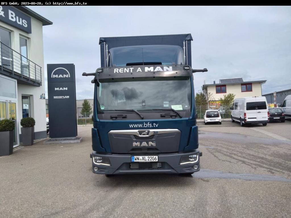 MAN TGL (TG3) 12.250 4x2 BL CH Plane und Spiegel, LB - Kamion me tendë: foto 2 MAN TGL (TG3) 12.250 4x2 BL CH Plane und Spiegel, LB - Kamion me tendë: foto 2