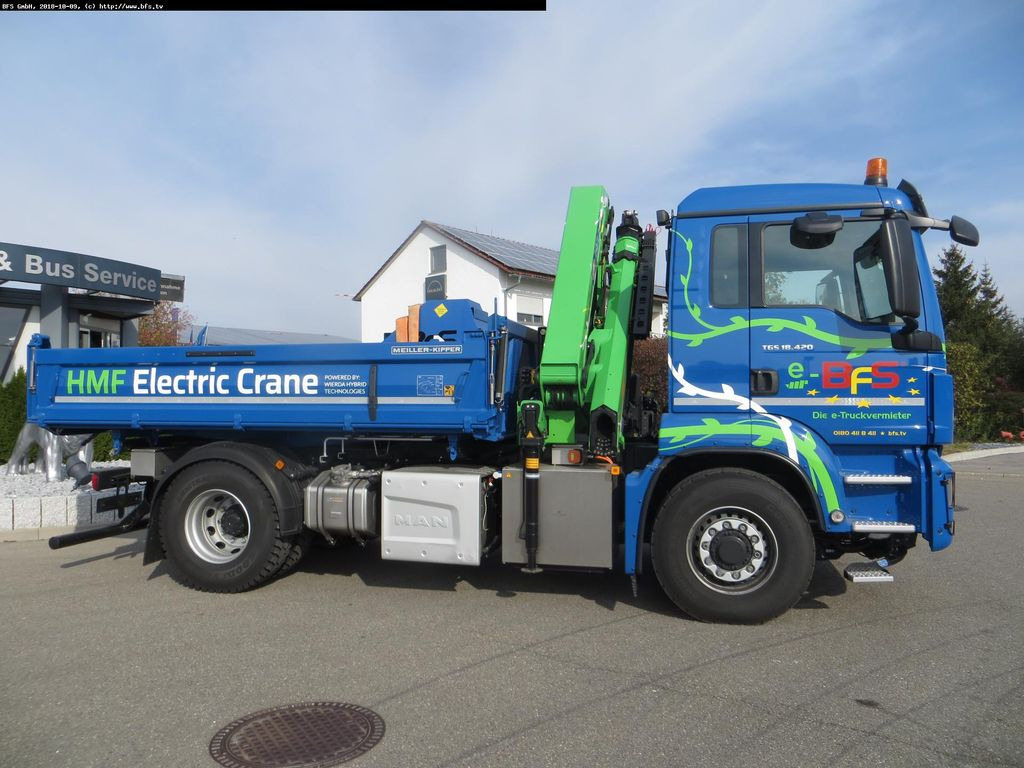 MAN TGS 18.420 4x4H BL HMF,Elektrokran 1820 K4 RC - Kamion vetëshkarkues: foto 3 MAN TGS 18.420 4x4H BL HMF,Elektrokran 1820 K4 RC - Kamion vetëshkarkues: foto 3