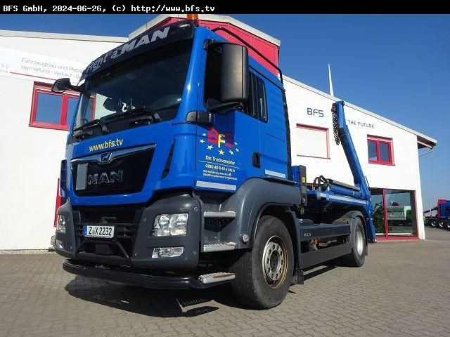 MAN TGS 18.460 4x2 BL AK 12 MT I.S.A.R. Folgesteueru - Kamion vetëshkarkues: foto 1 MAN TGS 18.460 4x2 BL AK 12 MT I.S.A.R. Folgesteueru - Kamion vetëshkarkues: foto 1
