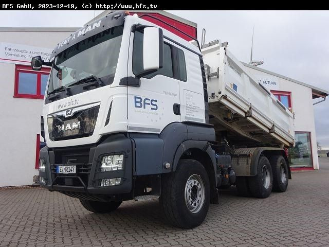 MAN TGS 26.500 6x4 BB MEILLER Bordmatik links, Motor - Kamion vetëshkarkues: foto 1 MAN TGS 26.500 6x4 BB MEILLER Bordmatik links, Motor - Kamion vetëshkarkues: foto 1