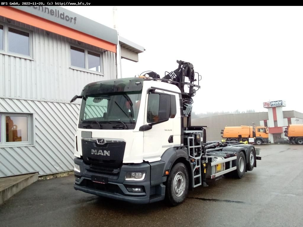 MAN TGS (TG3) 26.510 6x2-4 BL Recyclingkran - Kamion vetëngarkues: foto 1 MAN TGS (TG3) 26.510 6x2-4 BL Recyclingkran - Kamion vetëngarkues: foto 1