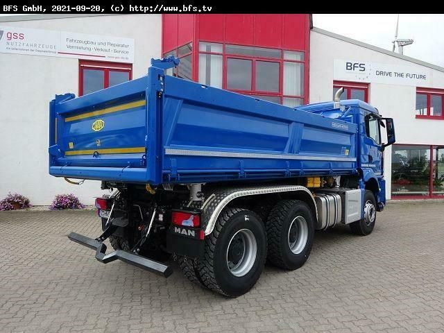 MAN TGS (TG3) 33.470 6x4 BB 3-Achsen, 3-Seiten Meill - Kamion vetëshkarkues: foto 3 MAN TGS (TG3) 33.470 6x4 BB 3-Achsen, 3-Seiten Meill - Kamion vetëshkarkues: foto 3