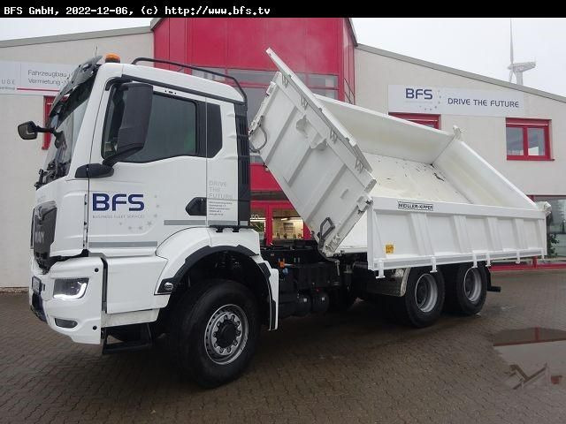 MAN TGS (TG3) 33.470 6x6 H BL 6x6H, Anh.-kipphydraul - Kamion vetëshkarkues: foto 2 MAN TGS (TG3) 33.470 6x6 H BL 6x6H, Anh.-kipphydraul - Kamion vetëshkarkues: foto 2