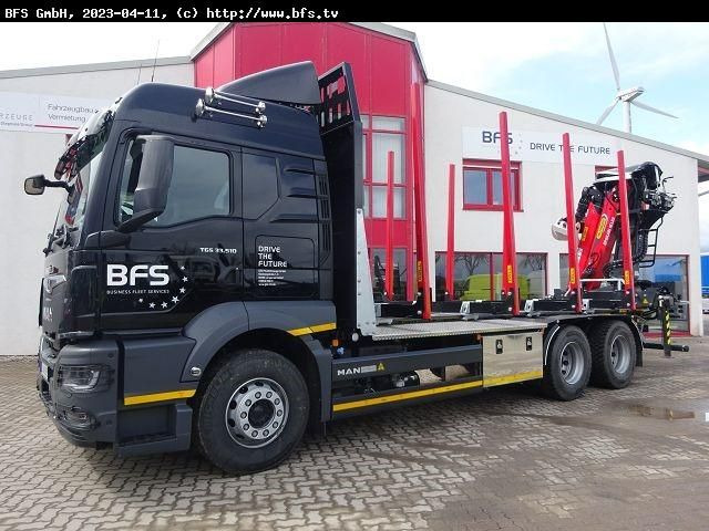 MAN TGS (TG3) 33.510 6x4 BL CH - Kamion për transport druri: foto 1 MAN TGS (TG3) 33.510 6x4 BL CH - Kamion për transport druri: foto 1